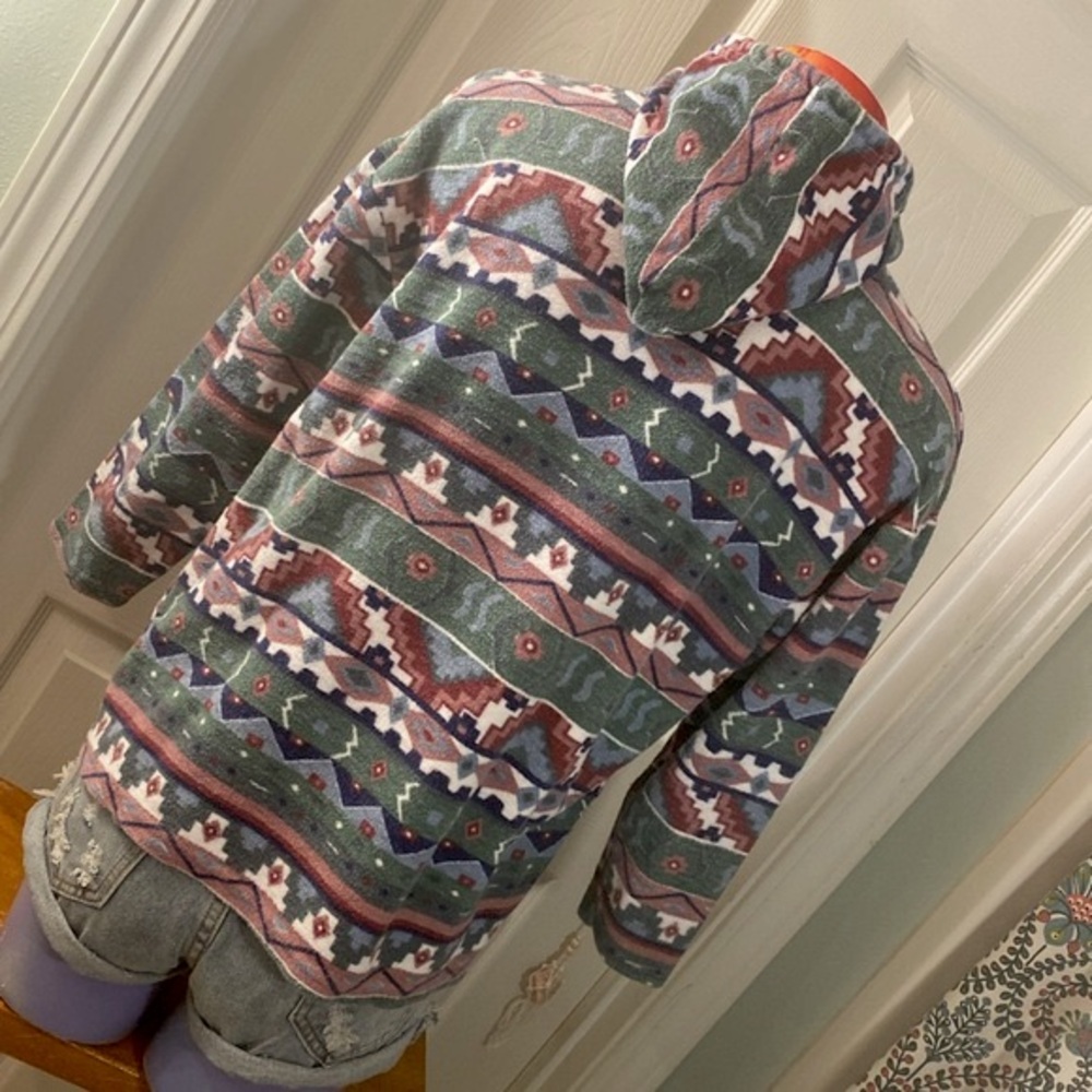 VINTAGE DENIM REPUBLIC PullOver Hoodie Sweater - Picture 6 of 12